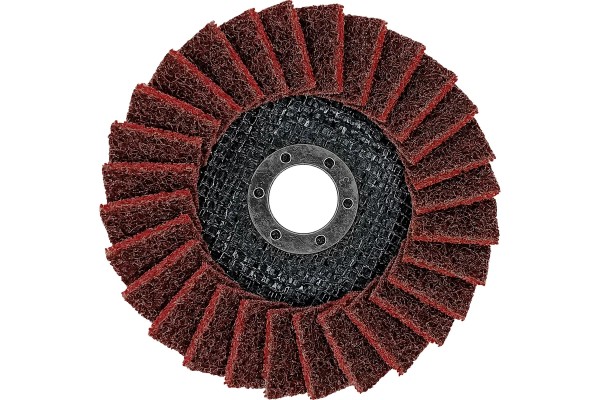 Круг полировальный лепестковый 125х22.2 мм Скотч Брайта MEDIUM Vertex tools