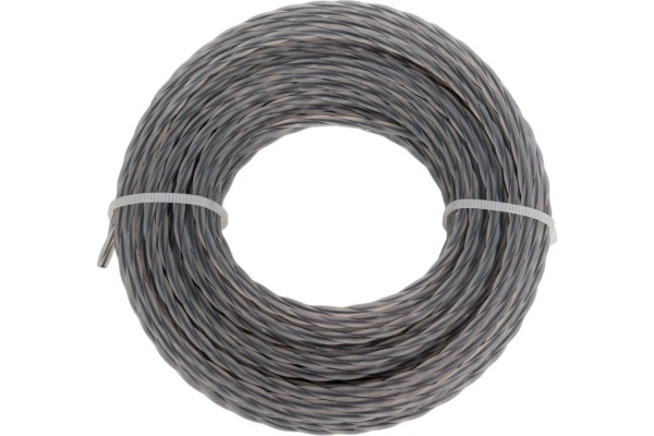 Леска для триммера "витой квадрат" 3 mm, 15m HEADROCK