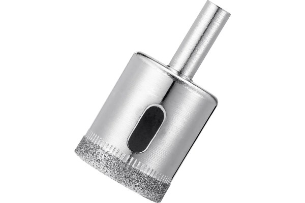 Коронка по стеклу и кафелю с центрирующим сверлом, 45х55 мм HEADROCK