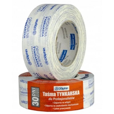 Лента армированная RENDER штукатурная белая Blue Dolphin 48мм x 50м  (30 дней)