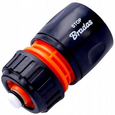 Соединение Быстросъемное с аквастопом 1/2" - 5/8" BLACK LINE