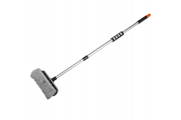 Щетка - ороситель для мытья 20см. с телескопической ручкой 80-130см. "Bradas"