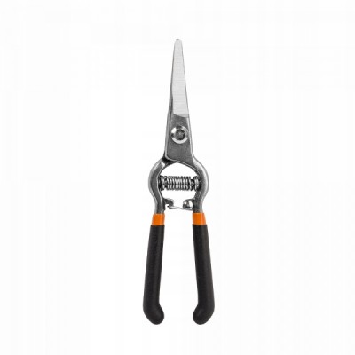 Секатор для срезки цветов и побегов с прямыми лезвиями 8" CARBON-STEEL