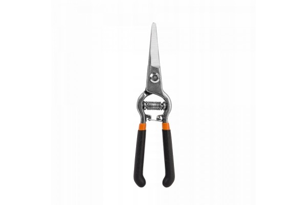 Секатор для срезки цветов и побегов с прямыми лезвиями 8" CARBON-STEEL, BRADAS