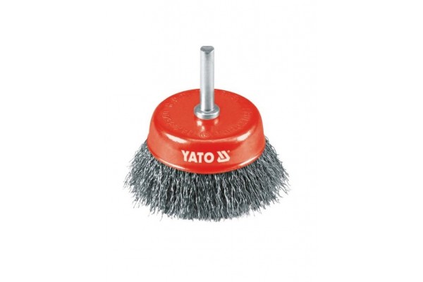 Щетка-крацовка сталь 75 мм INOX YATO