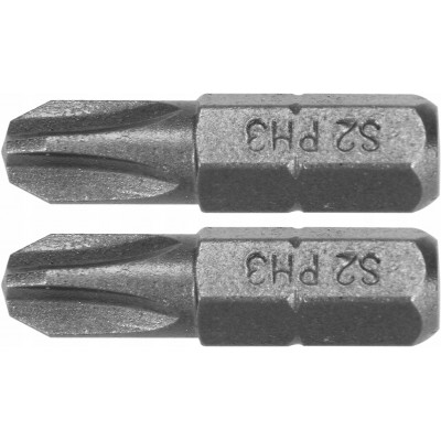 Бита 1/4"X25мм PH3 2шт