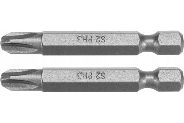 Бита 1/4"X50мм PH3 2шт YATO