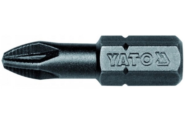 Бита 1/4"X25мм PZ2 2шт YATO