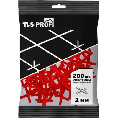 Крестики для плитки 2 mm (200 шт.) TLS Profi