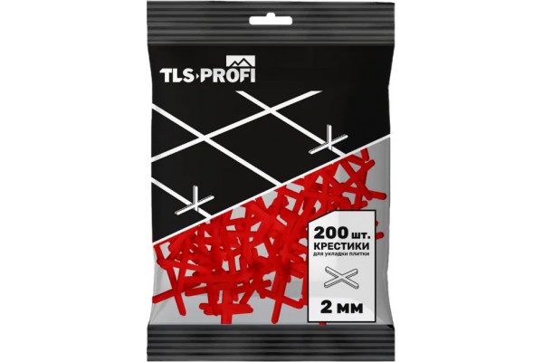 Крестики для плитки 2 mm (200 шт.) TLS Profi