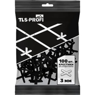 Крестики для плитки 3 мм (100 шт.) TLS Profi