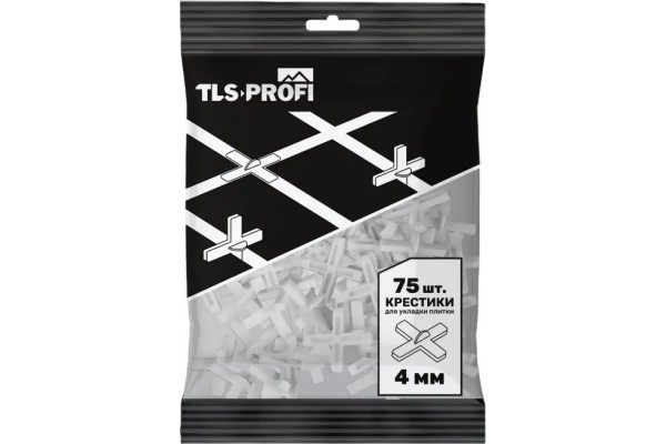 Крестики для плитки  4 мм (75 шт.) TLS Profi